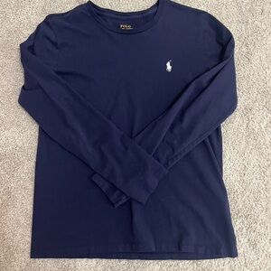 Polo Ralph Lauren Navy Long Sleeve Shirt